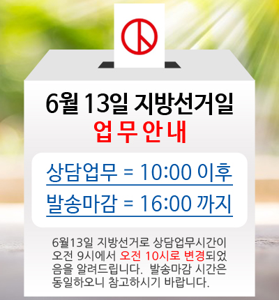 지방선거일